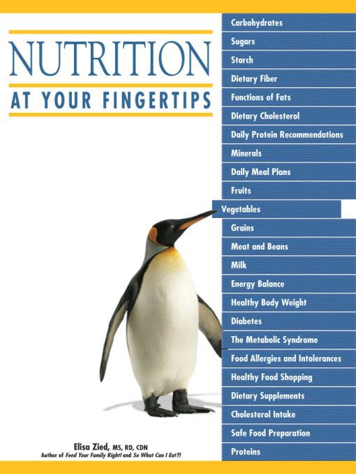 Cover image for Nutrition at Your Fingertips